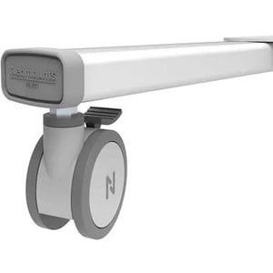 Neomounts FL50S-825WH1 Select Floor Stand - 154.32 lb Capacity - 4 Casters - 3.94" Caster Size - 35.55" Width x 27.64" Depth x 68.90" Height - White - - FL50S-825WH1 - Image 5