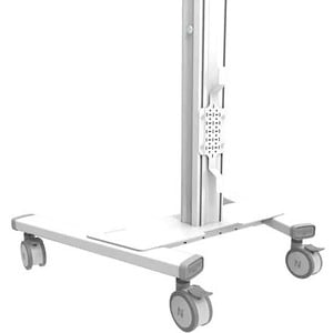 Neomounts FL50S-825WH1 Select Floor Stand - 154.32 lb Capacity - 4 Casters - 3.94" Caster Size - 35.55" Width x 27.64" Depth x 68.90" Height - White - - FL50S-825WH1 - Image 6