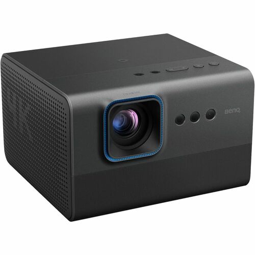 BenQ GP520 3D DLP Projector - 16:9 - Ceiling Mountable, Wall Mountable, Tabletop, Floor Mountable - Black - High Dynamic Range (HDR) - 3840 x 2160 - Front - GP520 - Image 3