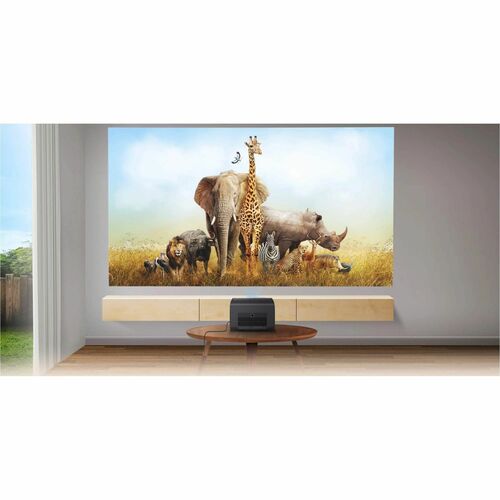 BenQ GP520 3D DLP Projector - 16:9 - Ceiling Mountable, Wall Mountable, Tabletop, Floor Mountable - Black - High Dynamic Range (HDR) - 3840 x 2160 - Front - GP520 - Image 8