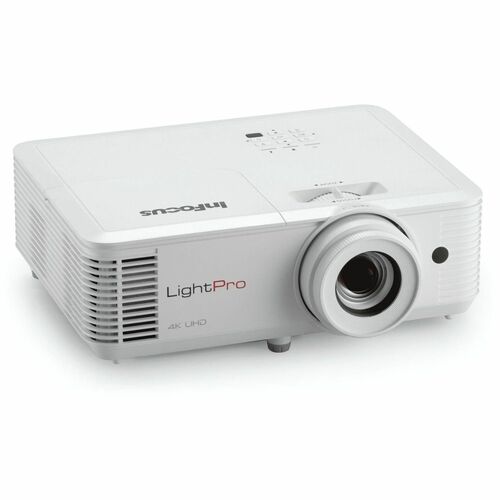 InFocus LightPro IN0061SL 3D Standard Throw DLP Projector - 16:9 - High Dynamic Range (HDR) - 3840 x 2160 - Front - 2160p - 15000 Hour Normal Mode - IN0061SL