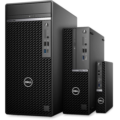 DELL SOURCING - NEW OptiPlex 7000 7090 Desktop Computer - Intel Core i5 10th Gen i5-10505 - vPro Technology - 16 GB - 256 GB SSD - Small - PPPJ6 - Image 10