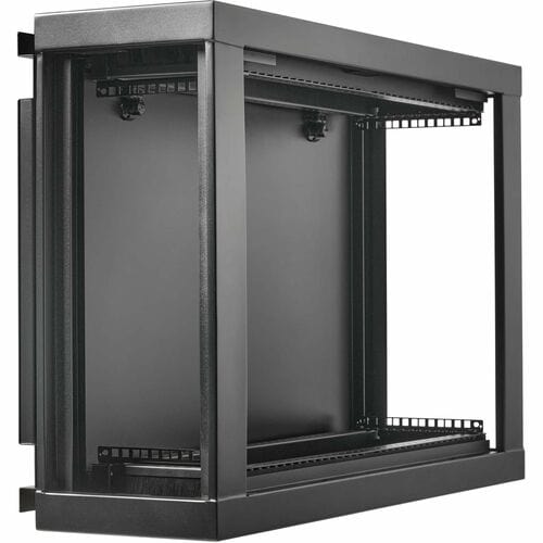 Eaton Tripp Lite Series SmartRack 4U Low-Profile Side-Mount Wall-Mount Mini Rack Enclosure, Black - For Server, PDU, Switch, Patch Panel - 4U Rack Height29.40" Rack Depth - Wall - SRW4USM - Image 14