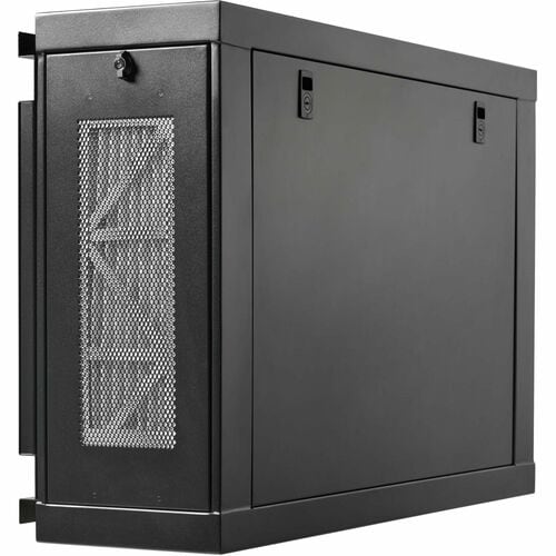 Eaton Tripp Lite Series SmartRack 4U Low-Profile Side-Mount Wall-Mount Mini Rack Enclosure, Black - For Server, PDU, Switch, Patch Panel - 4U Rack Height29.40" Rack Depth - Wall - SRW4USM - Image 16
