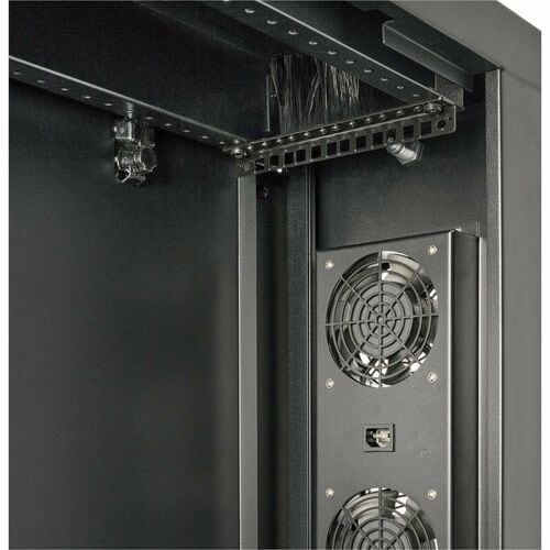 Eaton Tripp Lite Series SmartRack 4U Low-Profile Side-Mount Wall-Mount Mini Rack Enclosure, Black - For Server, PDU, Switch, Patch Panel - 4U Rack Height29.40" Rack Depth - Wall - SRW4USM - Image 25