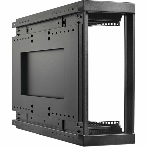Eaton Tripp Lite Series SmartRack 4U Low-Profile Side-Mount Wall-Mount Mini Rack Enclosure, Black - For Server, PDU, Switch, Patch Panel - 4U Rack Height29.40" Rack Depth - Wall - SRW4USM - Image 4