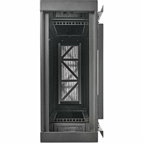 Eaton Tripp Lite Series SmartRack 4U Low-Profile Side-Mount Wall-Mount Mini Rack Enclosure, Black - For Server, PDU, Switch, Patch Panel - 4U Rack Height29.40" Rack Depth - Wall - SRW4USM - Image 6
