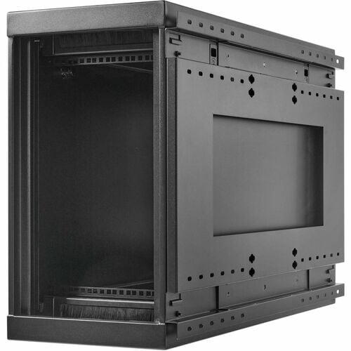 Eaton Tripp Lite Series SmartRack 9U Low-Profile Side-Mount Wall-Mount Mini Rack Enclosure, Black - For Server, PDU, Switch, Patch Panel - 9U Rack Height29.40" Rack Depth - Wall - SRW9USM - Image 12