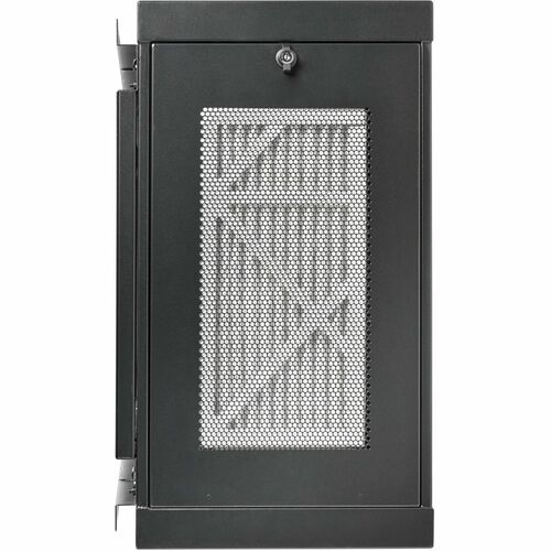 Eaton Tripp Lite Series SmartRack 9U Low-Profile Side-Mount Wall-Mount Mini Rack Enclosure, Black - For Server, PDU, Switch, Patch Panel - 9U Rack Height29.40" Rack Depth - Wall - SRW9USM - Image 14