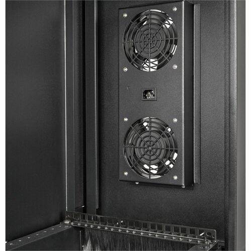 Eaton Tripp Lite Series SmartRack 9U Low-Profile Side-Mount Wall-Mount Mini Rack Enclosure, Black - For Server, PDU, Switch, Patch Panel - 9U Rack Height29.40" Rack Depth - Wall - SRW9USM - Image 18
