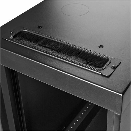 Eaton Tripp Lite Series SmartRack 9U Low-Profile Side-Mount Wall-Mount Mini Rack Enclosure, Black - For Server, PDU, Switch, Patch Panel - 9U Rack Height29.40" Rack Depth - Wall - SRW9USM - Image 19