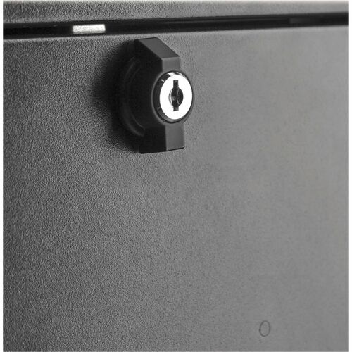 Eaton Tripp Lite Series SmartRack 9U Low-Profile Side-Mount Wall-Mount Mini Rack Enclosure, Black - For Server, PDU, Switch, Patch Panel - 9U Rack Height29.40" Rack Depth - Wall - SRW9USM - Image 21