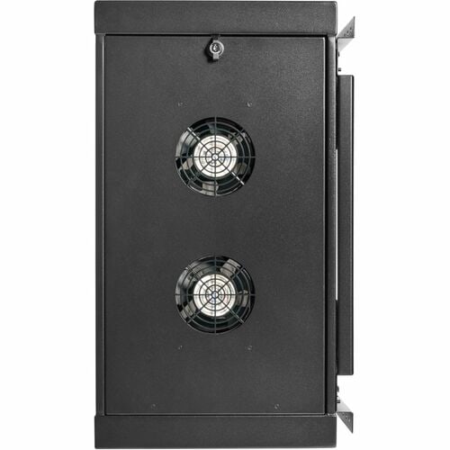 Eaton Tripp Lite Series SmartRack 9U Low-Profile Side-Mount Wall-Mount Mini Rack Enclosure, Black - For Server, PDU, Switch, Patch Panel - 9U Rack Height29.40" Rack Depth - Wall - SRW9USM - Image 5