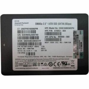 HPE - Sourcing HP 1.6TB SAS WRITE INTENSIVE 2.5-INCH SOLID STATE DRIVE P02880-001