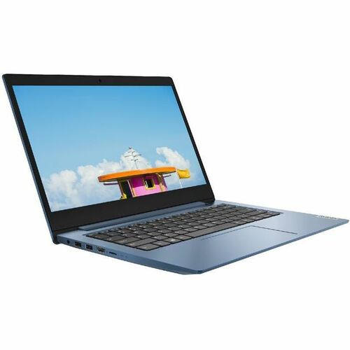 LENOVO DCG SOURCING IdeaPad 1 14IGL05 81VU0079US 14" Notebook - HD - Intel Celeron N4020 - 4 GB - 64 GB Flash Memory - English Keyboard - Ice - 81VU0079US