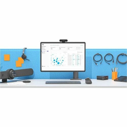 Logitech Small Microsoft Teams Rooms on Windows with Tap + MeetUp 2 + Lenovo ThinkSmart Core Gen 2 - For Video Conferencing - Small Room Size Supported - - MSWS-22-DC16C - Image 6
