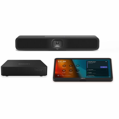 Logitech Small Microsoft Teams Rooms on Windows with Tap + MeetUp 2 + Lenovo ThinkSmart Core Gen 2 - For Video Conferencing - Small Room Size Supported - - MSWS-22-DC16C