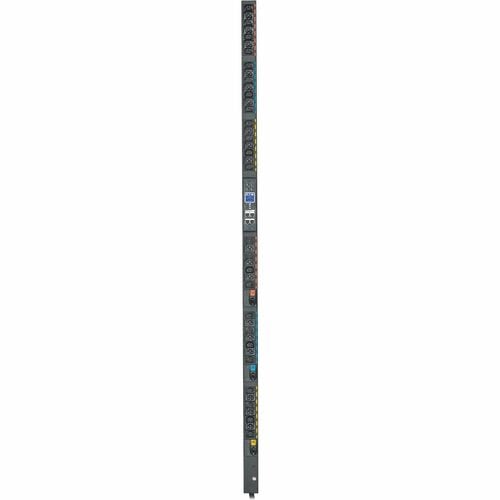 Eaton 3-Phase Metered Input Rack PDU G4, 208V, 42 Outlets, 24A, 8.6kW, L15-30 Input, 10 ft. Cord, 0U Vertical - Metered - NEMA L15-30P - 24 x IEC - EVMI1530X - Image 2