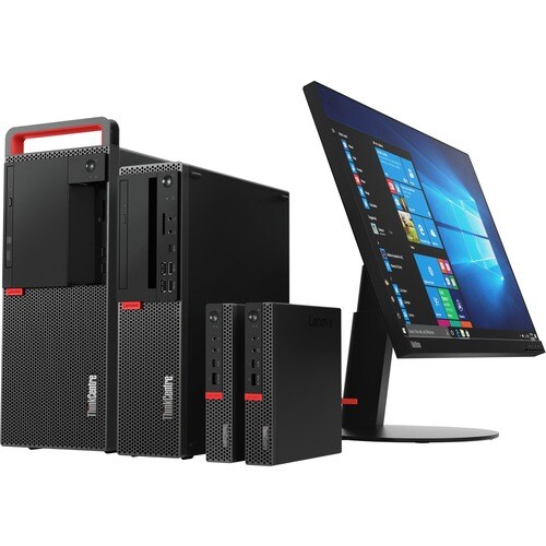 LENOVO DCG SOURCING ThinkCentre M920s 10SJS16300 Desktop Computer - Intel Core i5 9th Gen i5-9400 - 4 GB - 1 TB HDD - Small Form Factor - Black - 10SJS16300 - Image 10