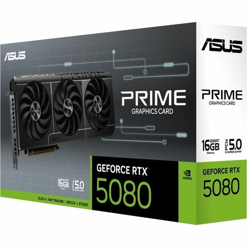 Asus NVIDIA GeForce RTX 5080 Graphic Card - 16 GB GDDR7 - 7680 x 4320 - 2.62 GHz Boost Clock - 256 bit Bus Width - PCI Express - PRIME-RTX5080-16G - Image 14