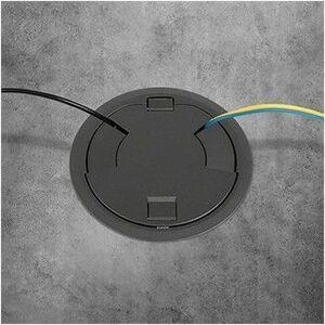 Legrand Av - Middle 8IN PRWRD FLUSH GRAY ASSEMBLY 8AT2PCRGY