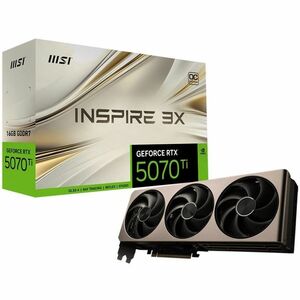 MSI RTX 5070 TI 16G INSPIRE 3X OC G507T-16I3C