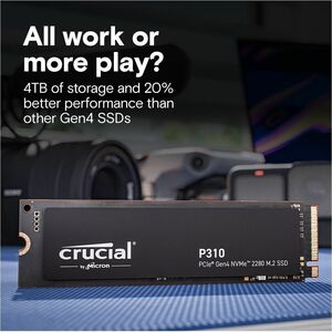 Micron - Sourcing CRUCIAL P310 4TB PCIE GEN4 2280 NVME M.2 SSD CT4000P310SSD8 - Image 2