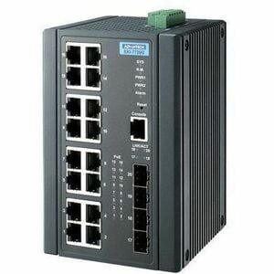 ADVANTECH POE MANAGED ETHERNET SWITCH 16G+4SFP PORT POE MANAGED ETHERNET EKI-7720G-4FPI-BE