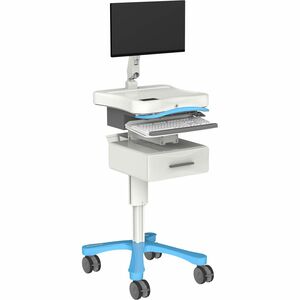 Ergotron ENCORE MOBIUSPOWER WORKSTATION STRAIGHT MONITOR POST ENC2-MSE1-0DL0