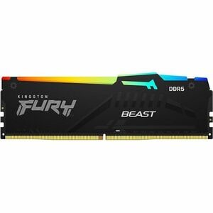 Kingston 64GB 5600MT/S DDR5 CL36 DIMM (KIT OF 2) FURY BEAST RGB KF556C36BBE2AK2-64