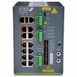 Juniper 24P FIBER EX HARDENED TAA SWITCH W/AC PS EX4100-H-24F-T