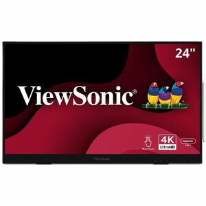 Viewsonic 24IN 4K PODIUM TOUCH DISPLAY with Active Stylus and Advanced Erg ID2456-4K