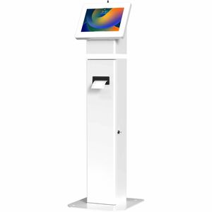 Cta Digital Inc. INTERACTIVE KIOSK FLOORSTAND W/ PREMIUM ENCLOSURE LEDS PAD-IKPS