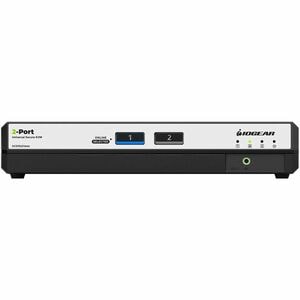 Iogear 2-PORT DUAL VIEW TRUE UNIVERSAL (DP/HDMI) SECURE KVM SWITCH W/AUDIO GCS1522TAA4