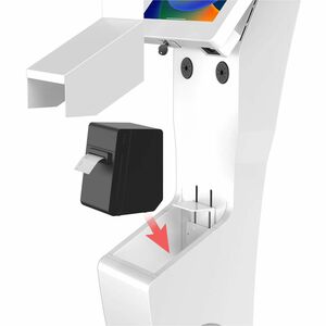 Cta Digital Inc. FLOOR STAND WITH ENCLOSURE AND 2D SCANNER PAD-LDSPW2D - Image 8