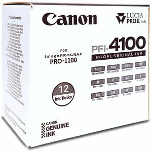 Canon PFI-4100 12 COLOR PACK INKJET CONSUMABLES 6776C006 - Image 2