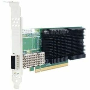 Axiom 100GBS SINGLE PORT QSFP56 PCIE 4.0 X16 NIC CARD PCIE4-1Q56MX6-AX