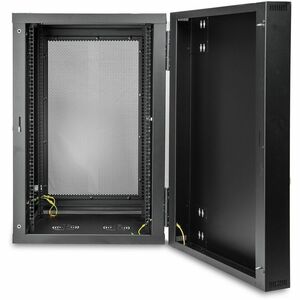 Rocstor SOLIDRACK 18U WALL-MOUNT Half-Height EnclosureHinged Back Y10E090-B1 - Image 3