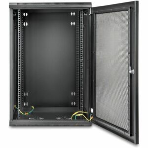 Rocstor SOLIDRACK 18U WALL-MOUNT Half-Height EnclosureHinged Back Y10E090-B1 - Image 12
