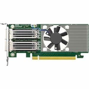 QNAP DUALPORT 100GBE NETWORK ADAPTER TS-h1277AFX TVS-AIh1688ATX QXG-100G2SF-BCM