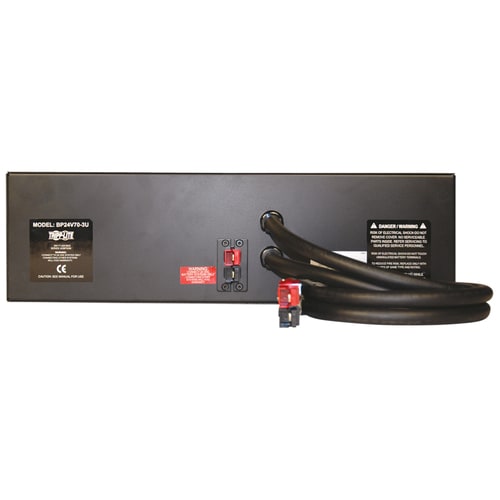 Eaton Tripp Lite Series External 24V 3U Rack/Tower Battery Pack for Select UPS Systems (BP24V70-3U) - Spill Proof, Maintenance Free Sealed Lead Acid Hot-swappable" BP24V70-3U - Image 2
