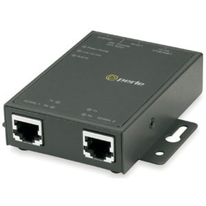 Perle IOLAN SDS2 P 2-Port Secure Device Server RJ45 Connector POE - 2 x RJ-45 Serial, 1 x RJ-45 10/100Base-TX Network 4030180 - 4030180