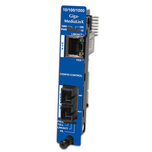 Managed Modular Media Converter, 1000Mbps, Single-Strand 1550xmt, 10km, SC (also known as iMcV 856-11941) IMC-770-SSR - IMC-770-SSR - Image 2