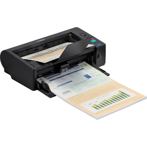 Canon imageFORMULA M140II Large Format Sheetfed Scanner - 600 dpi Optical - 24-bit Color - 8-bit Grayscale - 40 ppm (Mono) - 40 ppm (Color) - Duplex Scanning - 6050C002AA - Image 6