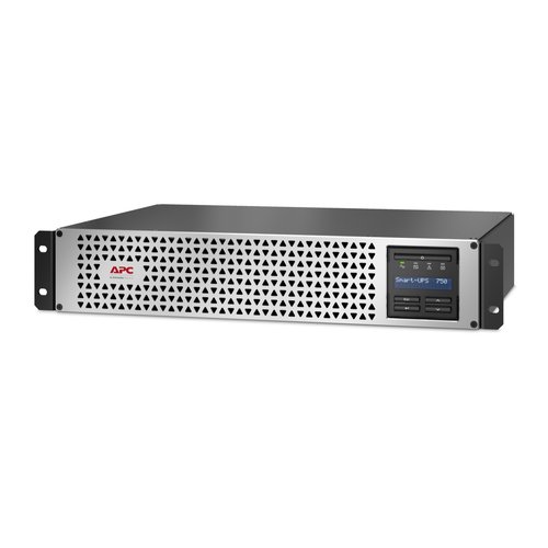 APC Smart-UPS, Line Interactive, 750VA, Lithium-ion, Rack/Tower, 2U, 120V, 6x NEMA 5-15R outlets, SmartConnect Port+Network Card, Short Depth, AVR SMTL750RM2UCNC - Image 4