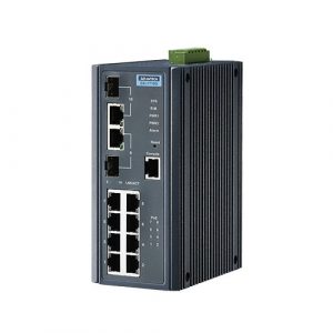 8G+2G COMBO MANAGED POE+ SWITCH W/ WIDE TEMPERATURE - EKI-7710G-2CPI-AU