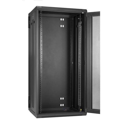 StarTech.com 4-Post 26U Wall Mount Network Cabinet, 19" Hinged Wall-Mounted Server Rack for Data / IT Equipment, Lockable Rack Enclosure - Wall-Mount Server Rack for rackmount equipment - - RK2620WALHM - Image 6