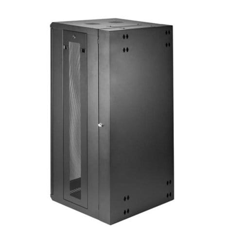 StarTech.com 4-Post 26U Wall Mount Network Cabinet, 19" Hinged Wall-Mounted Server Rack for Data / IT Equipment, Lockable Rack Enclosure - Wall-Mount Server Rack for rackmount equipment - - RK2620WALHM - Image 4