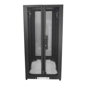 25U SERVER RACK CABINET 4 POST NETWORK EQUIPMENT RACK ENCLOSURE - RK2537BKM