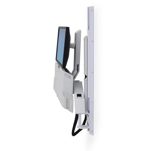 Ergotron StyleView Wall Mount for Workstation, CPU, Keyboard, Mouse, Monitor - White - 24" Screen Support - 32 lb Load Capacity - 100 x 100, 75 x 75 - 45-270-216